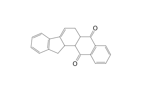 6H-Indeno[2,1-a]anthracene-7,12-dione, 6a,12a,12b,13-tetrahydro-, (6a.alpha.,12a.alpha.,12b.alpha.)-