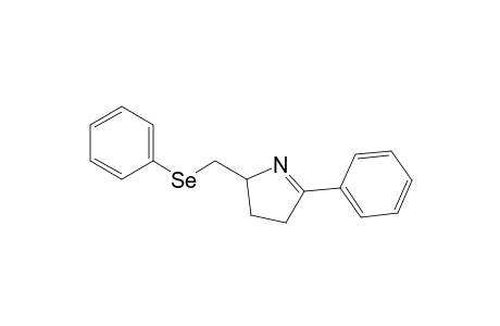 2-Phenyl-5-[(phenylseleno)methyl]-1-pyrroline