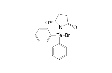 DIPHENYL-SUCCINIMIDYL-TELLURIUM-BROMIDE