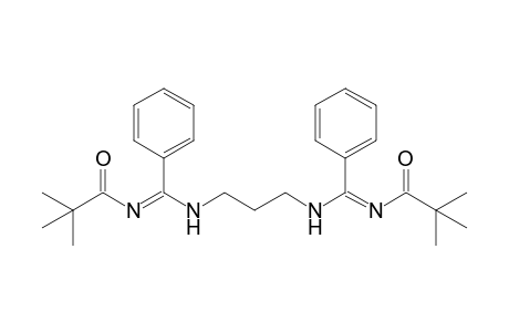 N-[(3-{[(2,2-Dimethylpropionylimino)phenylmethyl]amino}propylamino)phenylmethylidene]-2,2-dimethylpropionamide