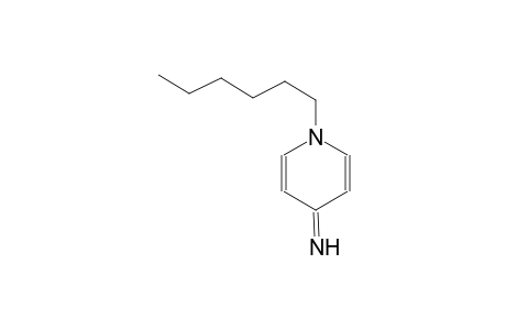 4(1H)-pyridinimine, 1-hexyl-