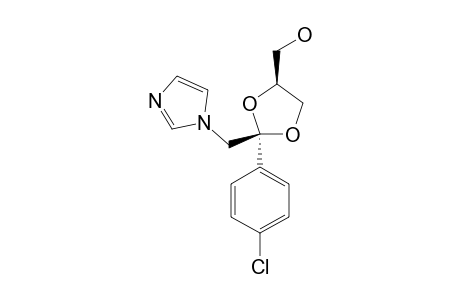 CIS-2-(4-CHLOROPHENYL)-2-[1H-IMIDAZOL-1-YL]-METHYL-1,3-DIOXOLANE-4-METHANOL