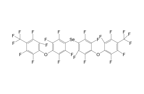 Bis[4-(4'-trifluoromethyltetrafluorophenoxy)tetrafluorophenyl]selane