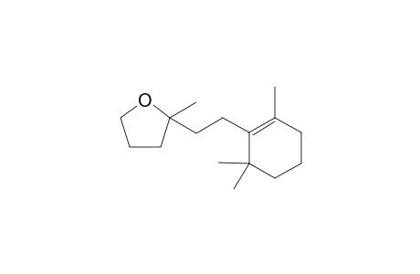 2-Methyl-2-[2'-(2",6",6"-trimethylcyclohex-1"-enyl)ethyl]tetrahydrofuran