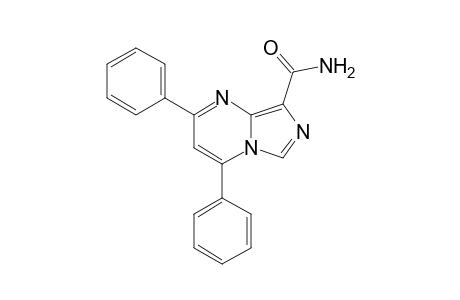 2,4-Diphenylimidazo[1,5-a]pyrimidine-8-carboxamide