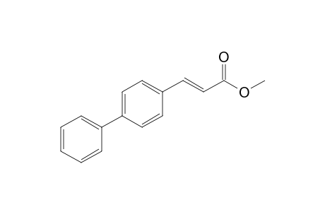 (E)-3-(4-phenylphenyl)-2-propenoic acid methyl ester