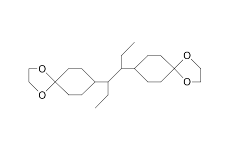 3,4-Bis-(4,4-ethylenedioxycyclohexyl)hexane
