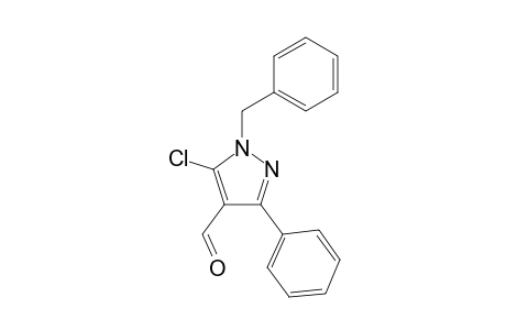 1-Benzyl-5-chloro-3-phenyl-pyrazole-4-carbaldehyde