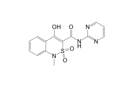 1-Methyl-2,2-dioxo-3-{[(pyridin-1-ium-2-yl)amino]carbonyl}-1H,2.lamda.(6),1-benzothiazin-4-olate