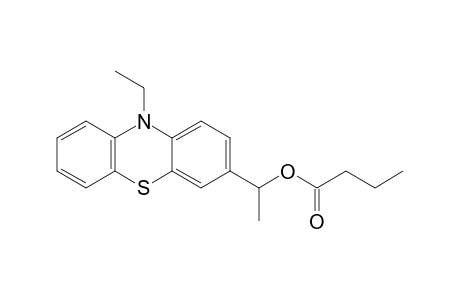 1-(10-Ethyl-10H-phenothiazin-3-yl)ethyl butyrate