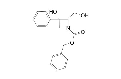 (2S,3S)-1-(Benzyloxycarbonyl)-2-(hydroxymethyl)-3-phenylazetidin-3-ol