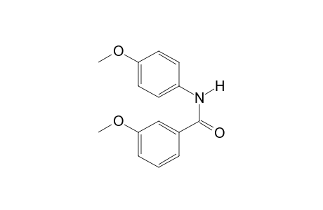 3-Methoxy-N-(4-methoxyphenyl)benzamide