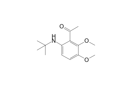 2-Acetyl-3,4-dimethoxy-N-tert-butylaniline