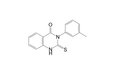 3-(3-Methylphenyl)-2-thioxo-2,3-dihydro-4(1H)-quinazolinone