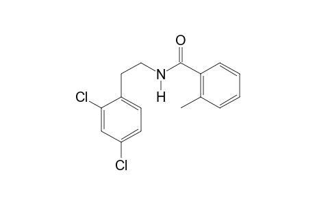 N-[2-(2,4-Dichlorophenyl)ethyl]-2-methylbenzamide