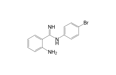 (Z)-2-Amino-N-(4-bromophenyl)benzamidine