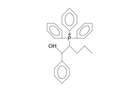 erythro-(1-Hydroxy-1-phenyl-2-pentyl)-triphenyl-phosphonium cation