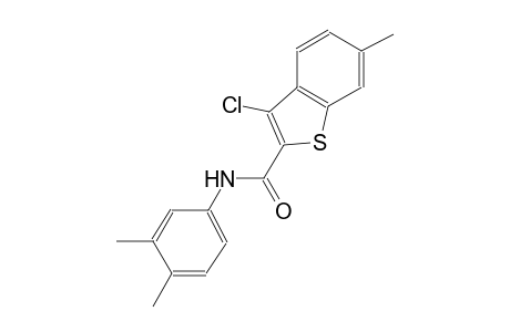 3-chloro-N-(3,4-dimethylphenyl)-6-methyl-1-benzothiophene-2-carboxamide