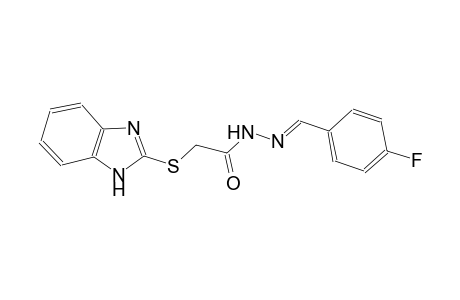 acetic acid, (1H-benzimidazol-2-ylthio)-, 2-[(E)-(4-fluorophenyl)methylidene]hydrazide