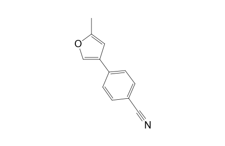 4-(5-Methylfuran-3-yl)benzonitrile