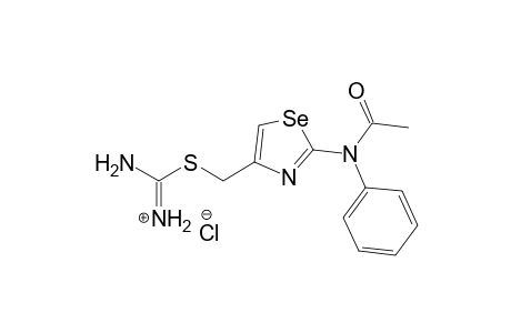 S-[2-(N-Acetylanilino)-1,3-selenazol-4-ylmethyl]-isothiuronium chloride