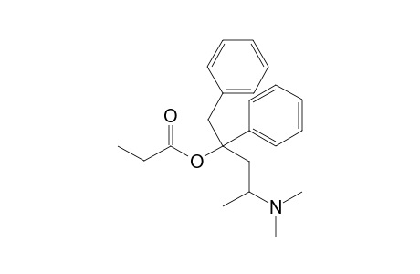 .alpha.-D-4-Dimethylamino-1,2-diphenyl-3-methyl-2-propionoxybutane