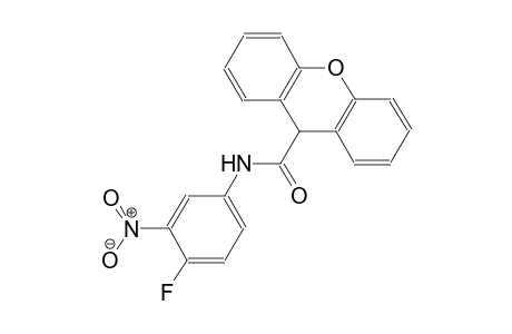 N-(4-fluoro-3-nitrophenyl)-9H-xanthene-9-carboxamide