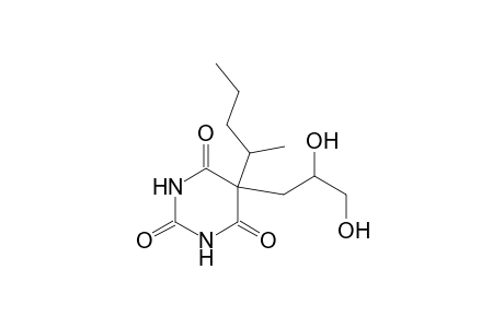 5-(1-Methylbutyl)-5-(2,3-dihydroxy-propyl)-2,4,6(1H,3H,5H)-pyrimidinetrione