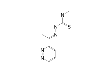 3-methyl-1-(1-pyridazin-3-ylethylideneamino)thiourea