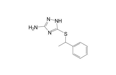 1H-1,2,4-Triazol-3-amine, 5-[(1-phenylethyl)thio]-