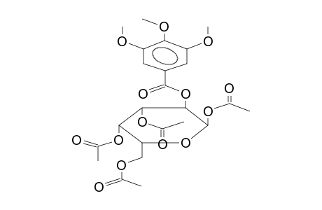 1,3,4,6-TETRA-O-ACETYL-2-O-(3,4,5-TRIMETHOXYBENZOYL)-ALPHA-D-GALACTOPYRANOSE