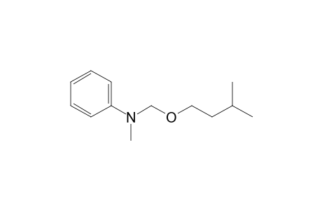 Benzenamine, N-methyl-N-[(3-methylbutoxy)methyl]-