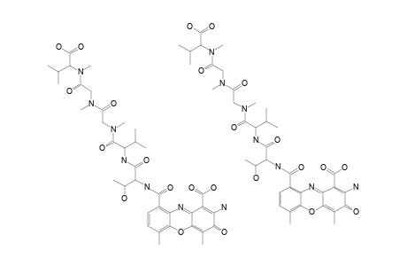 B-1625-FA(2-BETA-1);2-AMINO-1-CARBOXYL-4,6-DIMETHYL-3-PHENOXAZONE-9-CARBONYL-THREONYL-VALYL-SARCOSYL-SARCOSYL-N-METHYLVALINE
