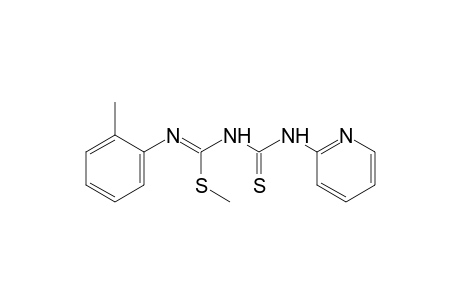 2-methyl-3-[(2-pyridyl)thiocarbamoyl]-2-thio-1-o-tolylpseudourea