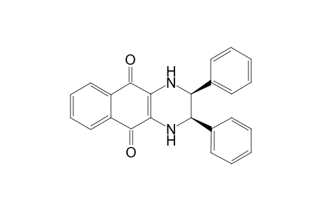 2,3-Diphenyl-cis-1,2,3,4-tetrahydrobenzo[g]quinoxaline-5,10-quinone