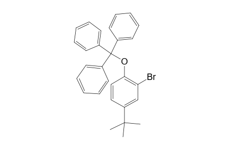 4-tert-Buyl-2-bromo-1-triphenylmethyloxybenzene