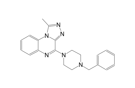 4-(4-benzyl-1-piperazinyl)-1-methyl[1,2,4]triazolo[4,3-a]quinoxaline