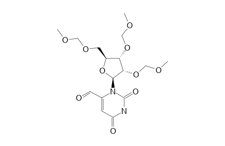 2',3',5'-TRIS-O-(METHOXYMETHYL)-URIDINE-6-CARBOXALDEHYDE