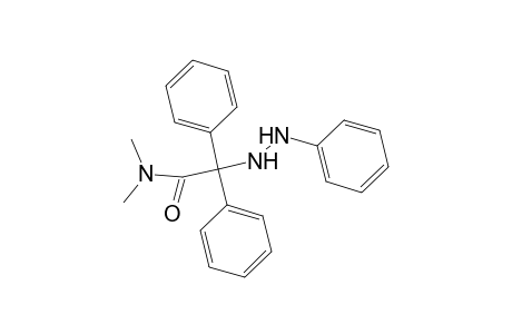 N,N-Dimethyl-2,2-diphenyl-2-(2-phenylhydrazino)acetamide
