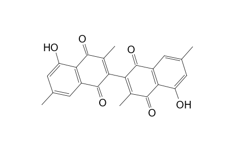 5,5'-Dihydroxy-3,3',7,7'-tetramethyl-2,2'-binaphthalene-1,1',4,4'-tetrone