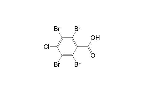 Benzoic acid, 2,3,5,6-tetrabromo-4-chloro-