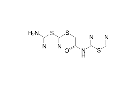 2-[(5-amino-1,3,4-thiadiazol-2-yl)sulfanyl]-N-(1,3,4-thiadiazol-2-yl)acetamide