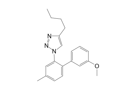 4-Butyl-1-(3'-methoxy-4-methylbiphenyl-2-yl)-1H-1,2,3-triazole