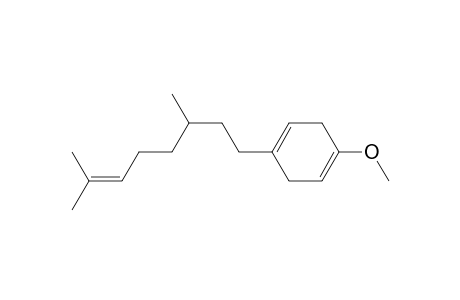 1,4-Cyclohexadiene, 1-(3,7-dimethyl-6-octenyl)-4-methoxy-, (.+-.)-