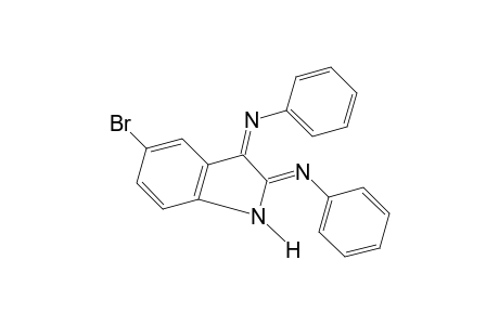 2,3-BIS(PHENYLIMINO)-5-BROMOINDOLINE