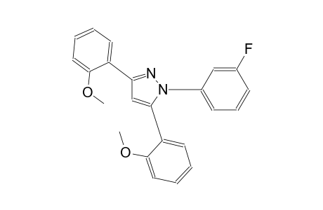 1-(3-fluorophenyl)-3,5-bis(2-methoxyphenyl)-1H-pyrazole