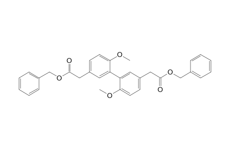 5,5'-Bis{(benzyloxycarbonyl)methyl}-2,2'-dimethoxybiphenyl