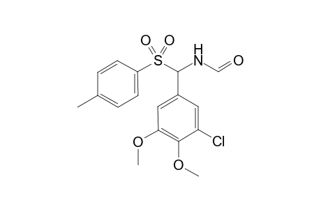 N-[(Toluene-4-sulfonyl)-(3-chloro-4,5-dimethoxyphenyl)methyl]formamide