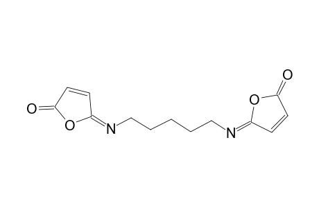 Crotonic acid, 4,4'-(pentamethylenedinitrilo)bis[4-hydroxy-, cyclic 1,4:1',4'-dianhydride, (Z)-