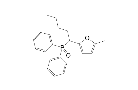 2-(1-Diphenylphosphinoylpentyl5-methylfuran